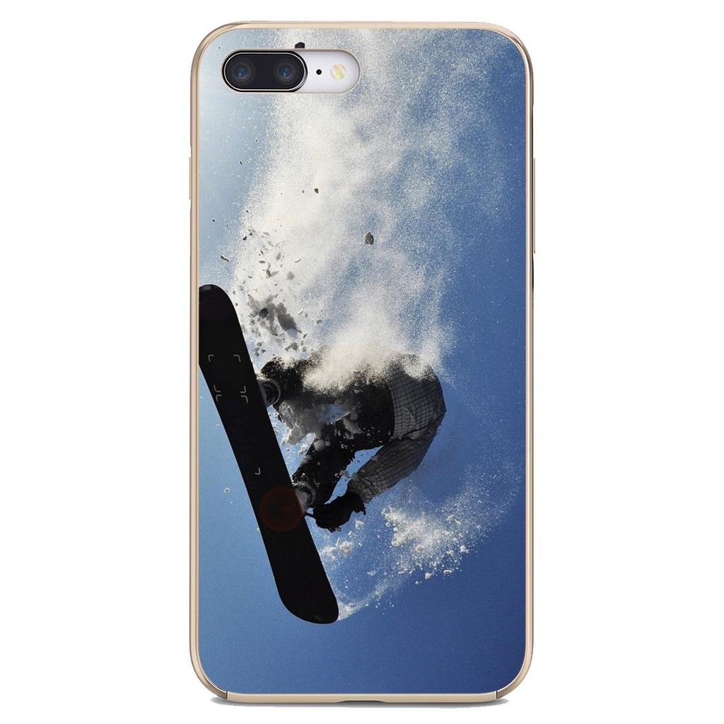 Для Xiaomi Pocophone iPod Touch 6 5 F1 для Samsung Galaxy Grand Core Prime Snow Or Die Ski Snowboard Sport Print Soft Skin Case