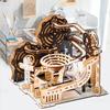 3D Деревянный Пазл Набор Мраморный Трек Сделай Сам Сборный Механический Модель Строительные Наборы STEAM Обучающие Игрушки для Взрослых Детей Подарки на День Рождения