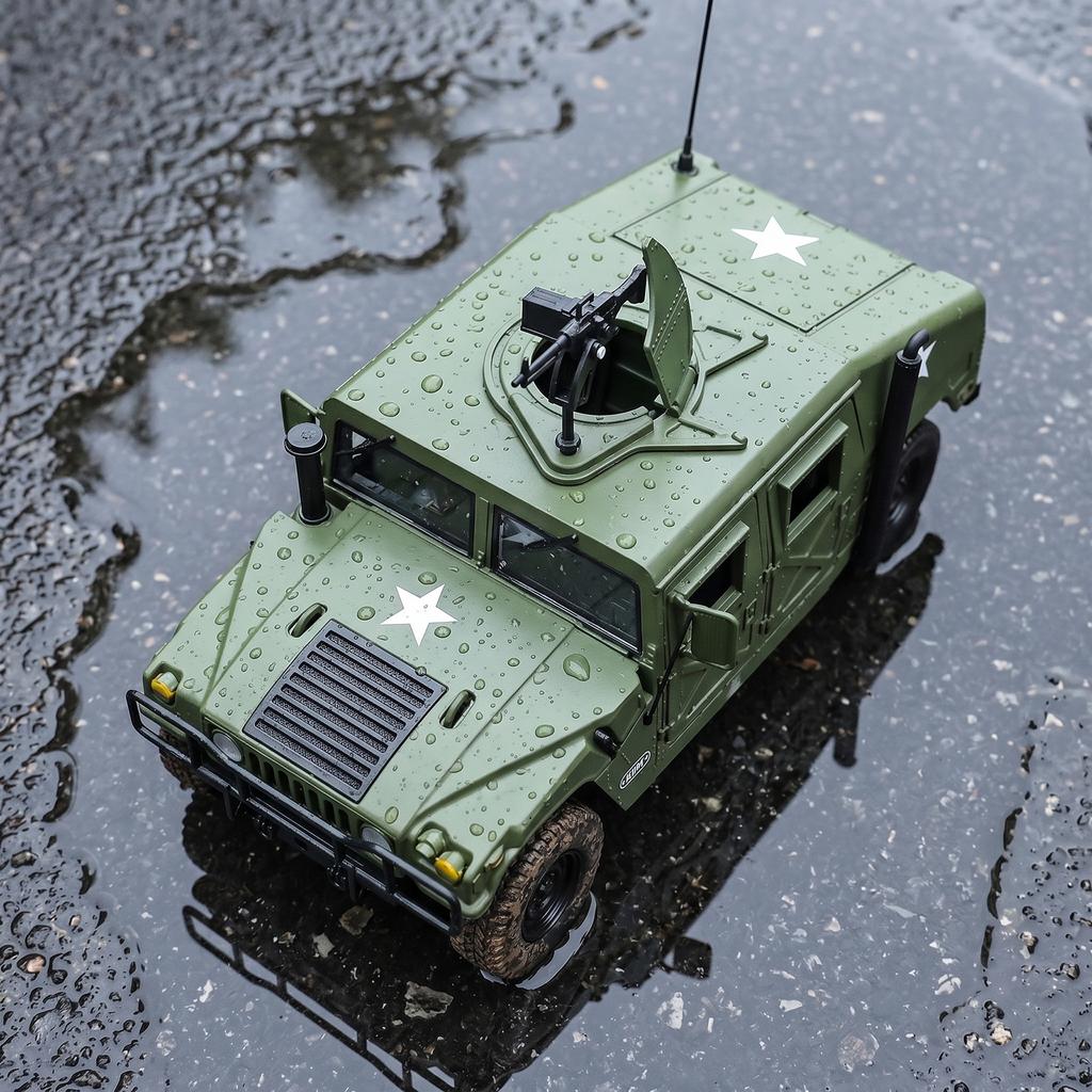 1:18 Хаммер H1 HMMWV M1025 4WD Военный Высокопроходимый Легкий Тактический Внедорожник Металлический Литой Модель Автомобиля Домашний Подарок