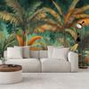 Wallpaper Palm Trees In a Jungle Landscape