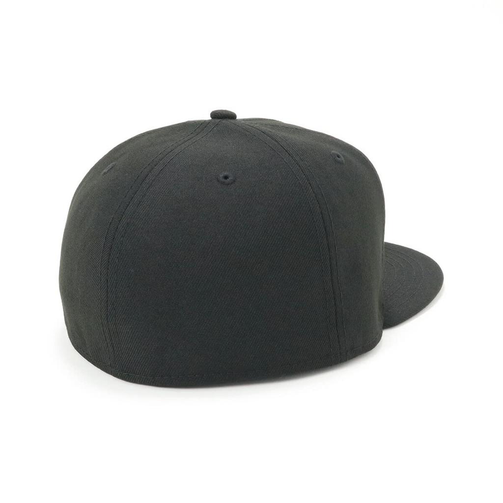 New Era Кепка 59FIFTY Однотонная Базовая Черный Золотой Размер 7 5/8 5950 BASIC BLK MGLD 25J