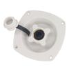 White Pressure Regulated Water Entry Black Water Stop Valve Wall Mount Filler Regulator RV Trailer