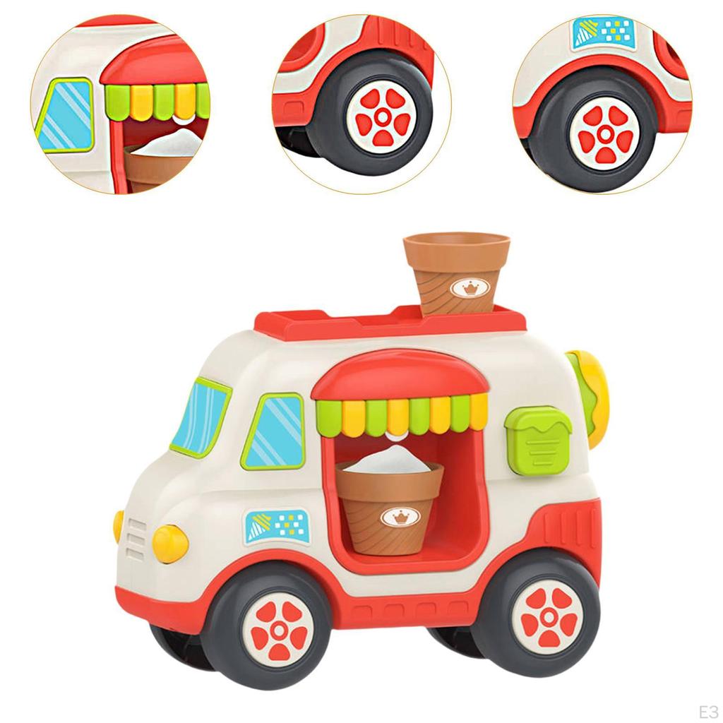 Bubble Machine Bath Toys Ice Cream Foam Tub Maker Interactive Play Shower for Girls