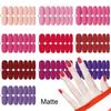 Nail Sticker Self-Adhesive DIY Ultra Thin High Saturation Full Wraps Polish Strips Art Decals for Female