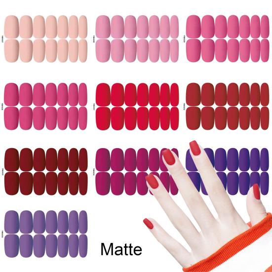 Nail Sticker Self-Adhesive DIY Ultra Thin High Saturation Full Wraps Polish Strips Art Decals for Female