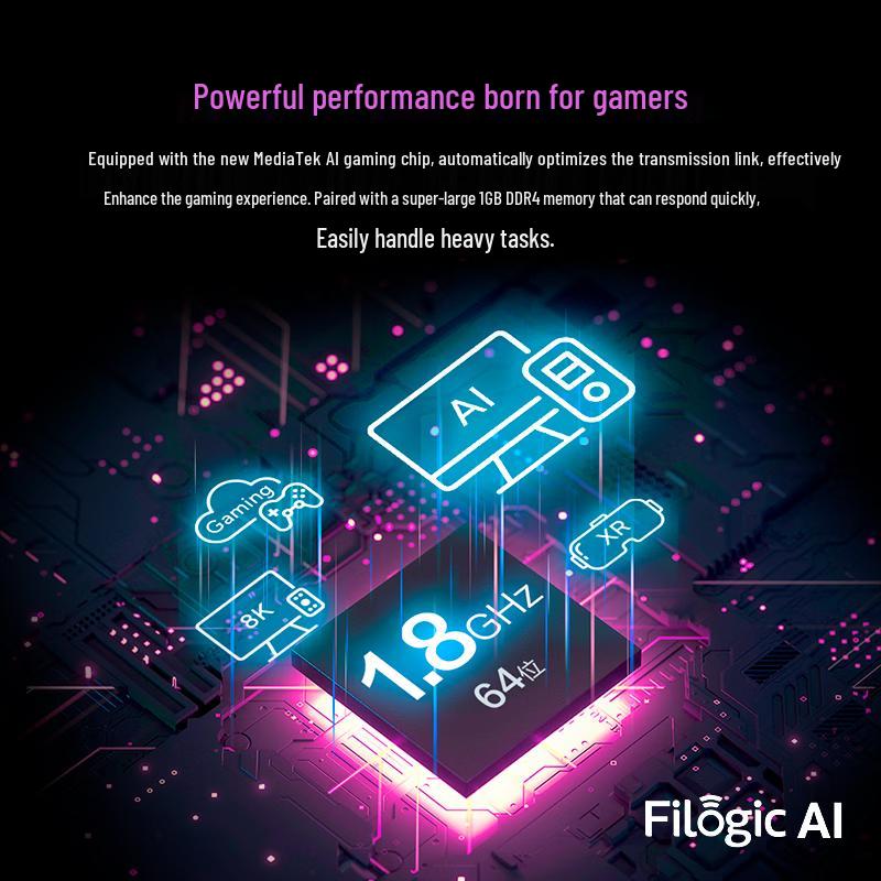 ASUS ROG BE7200X WiFi 7 Gaming AI Router (CN version)