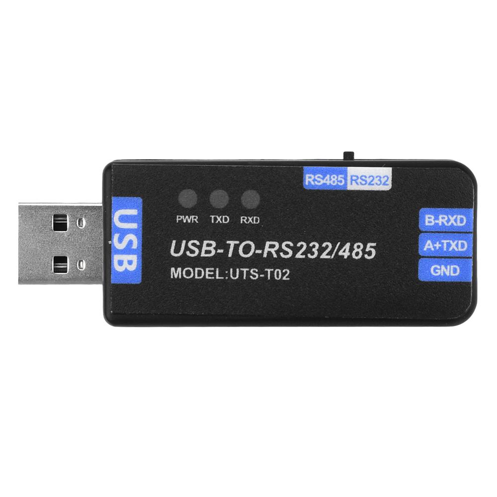 Модуль связи USB-RS485/RS232, двухсторонний полудуплексный последовательный преобразователь, микросхема CH343G, обработка сигналов, поддержка Windows, MacOS, Linux.