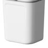 Мусорное ведро 9 л Белое Большой вместимости Компактное Прочное Долговечное Стильный дизайн Настенное
