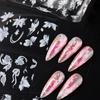Cute Flower Nail Foils Floral Butterfly Nail Design Stickers New Transfer Stickers  Spring Summer