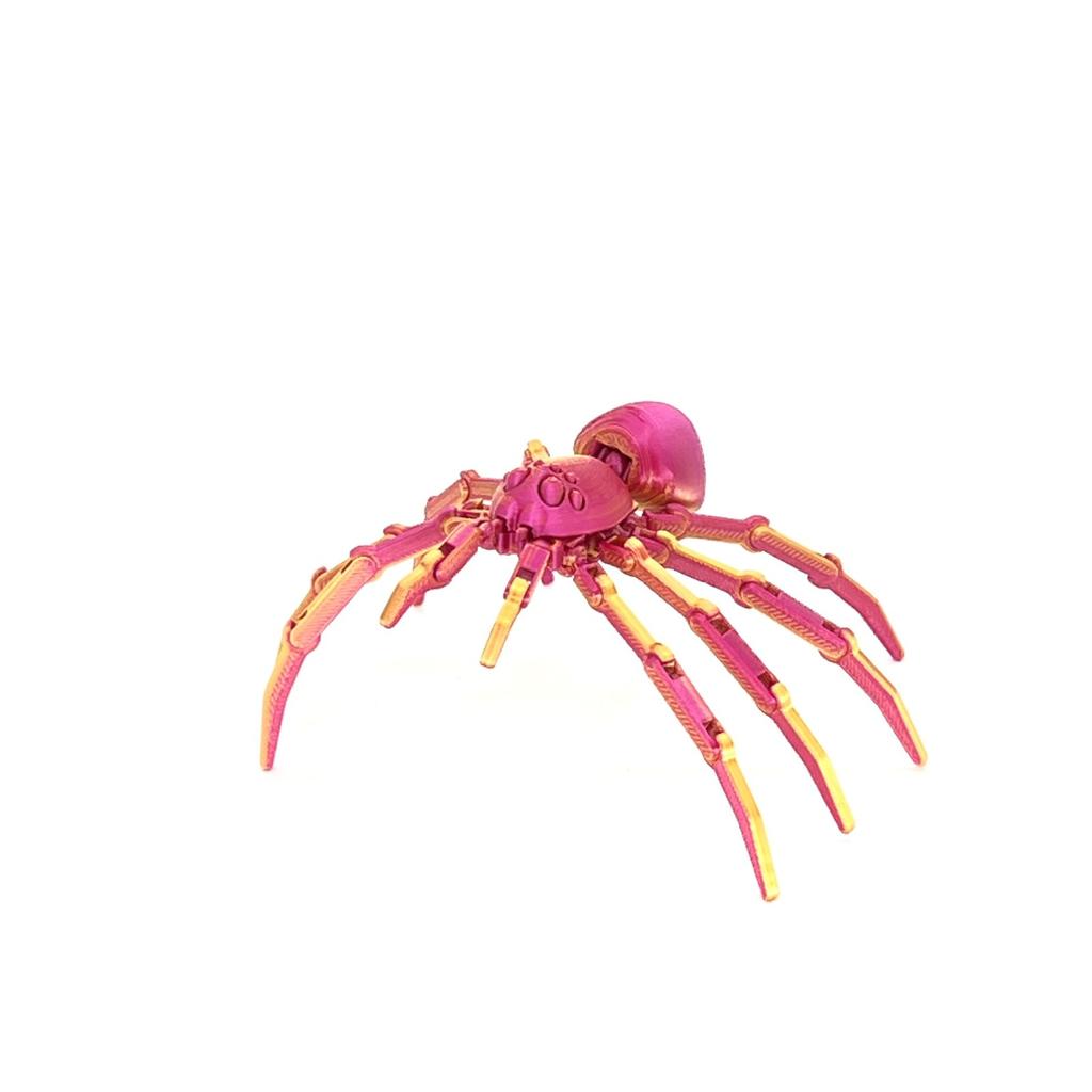 3D-печатная сборка паука с подвижным соединением, игрушка для взрослых и детей