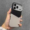 Магнитный чехол со вставками для карт, текстурой из кожи и ткани, для iPhone 17 Pro Max Air 16 Plus 15 14 13 12, для чехлов Magsafe