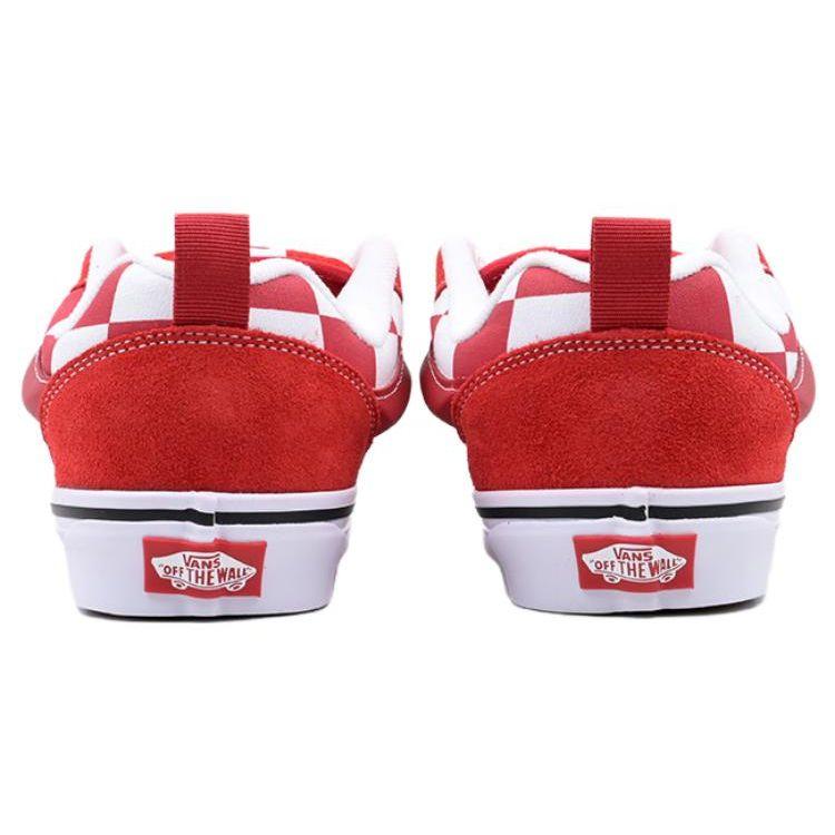 Vans Красные кроссовки унисекс Knu-Skool Mega Check VN0009QCRED