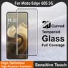 For Moto Edge 60S 5G Glass IMAK 3D Curved Full Screen Tempered Glass Film