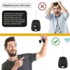 OCIODUAL Coque Télécommande 2 Boutons pas de Lame Logo Noir Compatible Peugeot 307 406 Boitier Étui Rechange Clé Voiture