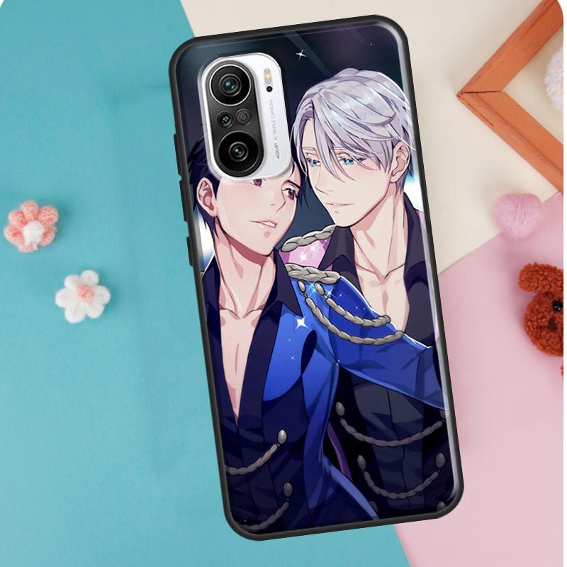 Чехол Yuri On Ice Anime для POCO F3 F1 F2 M3 M4 X4 Pro GT X3 Pro Чехол для Xiaomi Mi 11 Lite 12 X Mi 11T Pro