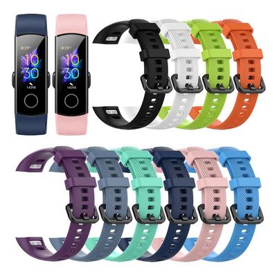 Мягкий сменный ремешок для часов, силиконовый ремешок для Honor Band 5 4