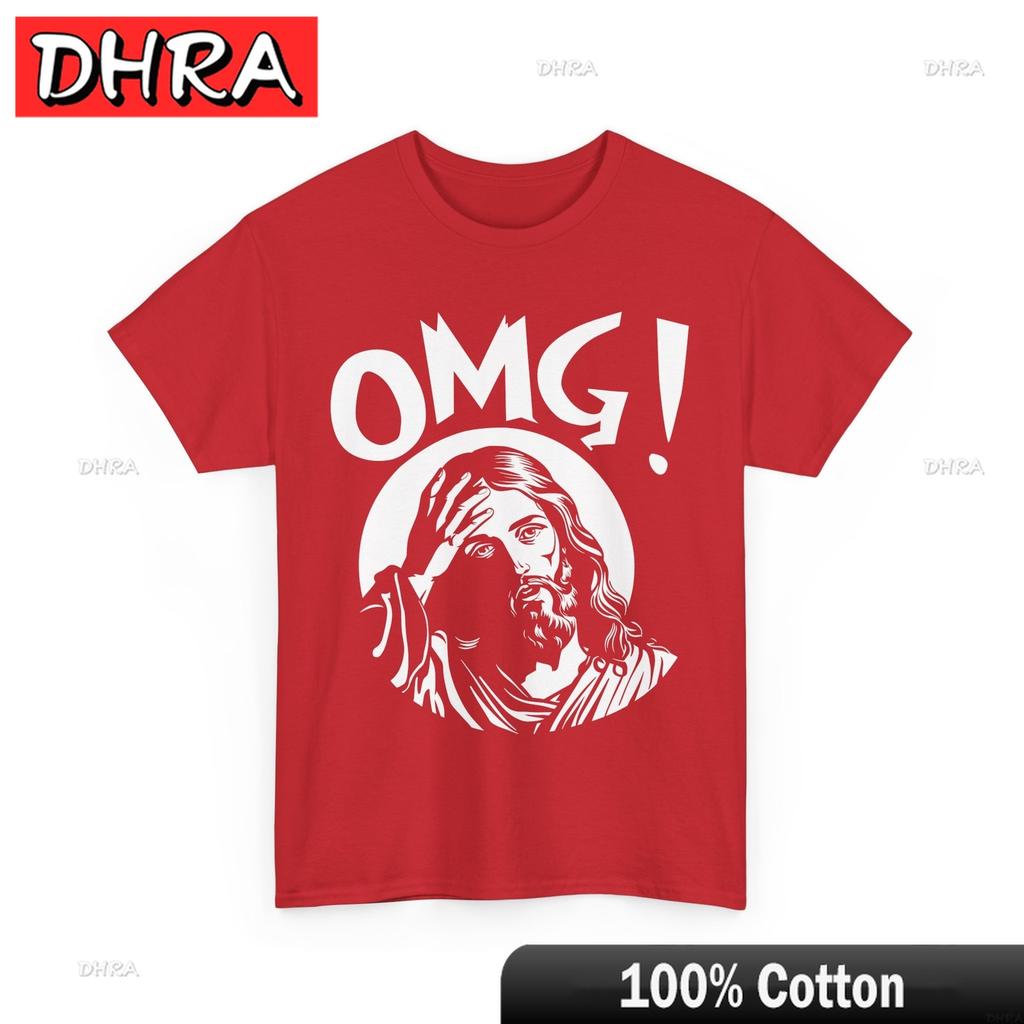 Jesus Meme TShirt Funny OMG Single Shirt Gothic Colorful Urban Edgy Cool Tshirts Bold FeUnisex Clothing Free Spirit Casual Wear