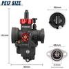 NIBBI Carburetor For 50cc To 350cc 2T 4T Engine PE Flange Motorcycle Carburetors For GY6 YAMAHA JOG SUZUKI HONDA Atv Pitbike