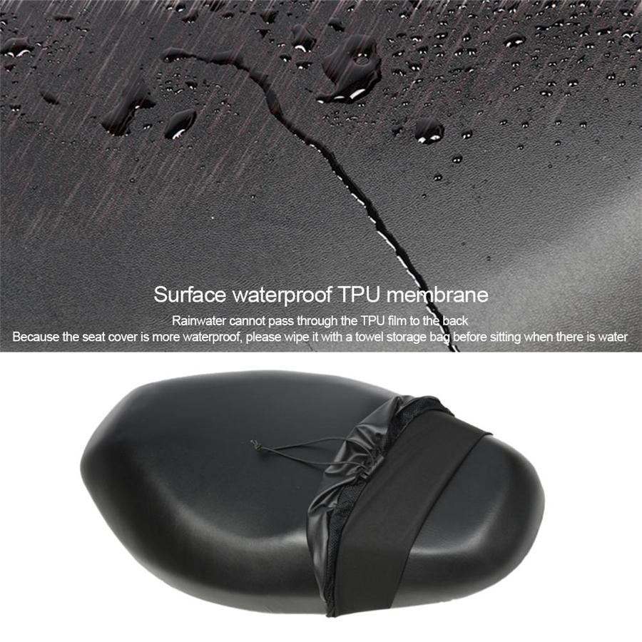 Черный Чехол для Сиденья Мотоцикла Подушка Защита от Пыли Размер XL Универсальный Водонепроницаемый