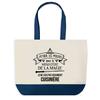 Sac Shopping Fond Bleu Cuisinière Ministère De La Magie Collègue Départ Cadeau Anniversaire Noël | Grand Sac Courses Cabas