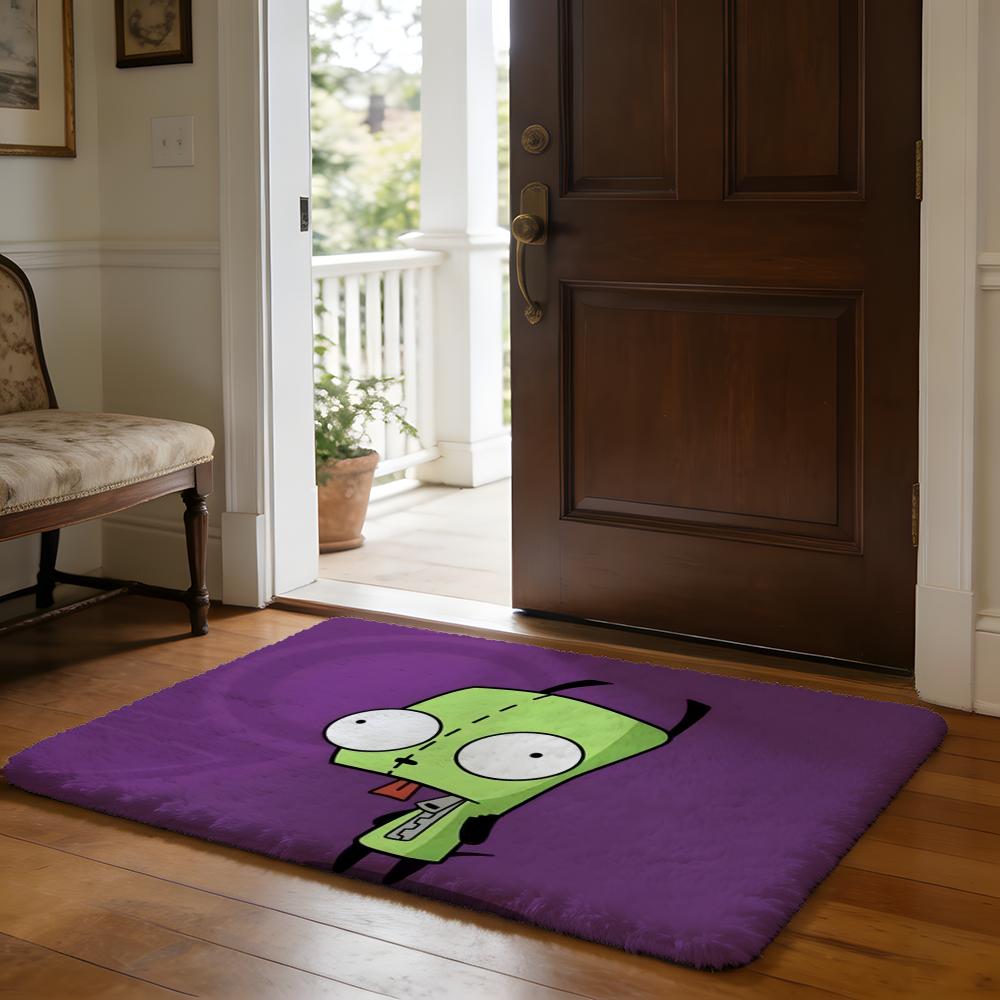 Floor Mat Soft Flannel Rug Non Slip Absorbent Mat for Bathroom Bedroom Home Decor Toca L Life World game