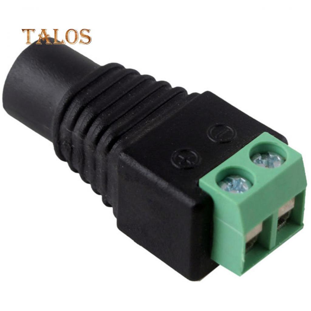 5 Pcs 12V DC Power Supply Plug Adapter Connector for 5050 3528 LED Strip Light Electronics