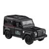 1/32 Scale Land Rover Defender 110 Diecast Car Land Defender 110 Rover Fire Metal Model with Light and Sound Pull Back Vehicle Alloy Toy Collection