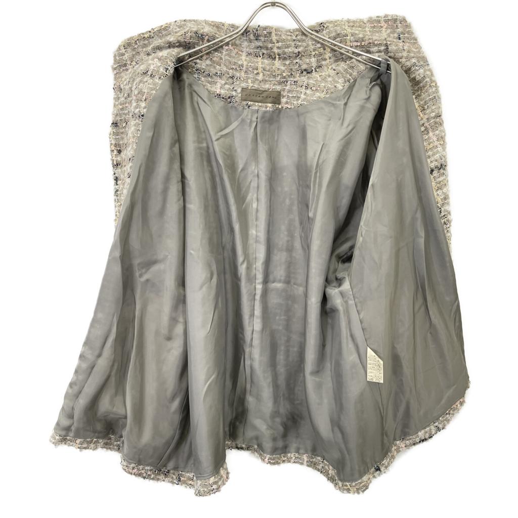 JURGEN LEHL J0144FJ632 24AW Gray Kasuri Roof Tweet Jacket Jacket M grayUsed