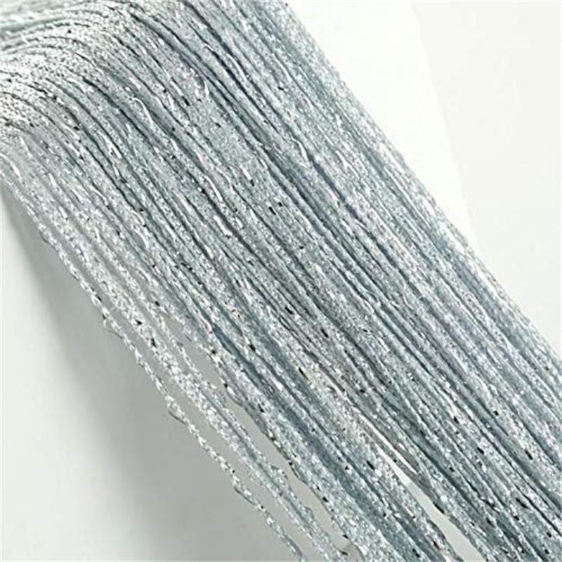 Нитяная штора для двери, штора из бусин для дверного проема, подвесная перегородка для комнаты, бисерный декор, бахрома, панель, шкаф, окна, двери, пайетки, прозрачная, кисточки