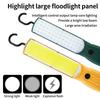 Strong LED Work Light With Magnet Rechargeable Lamp Portable Handheld Floodlight  Outdoor Use