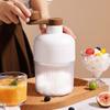 Manual Hand-Cranked Ice Crusher for Home – Compact Shaved Ice & Smoothie Maker