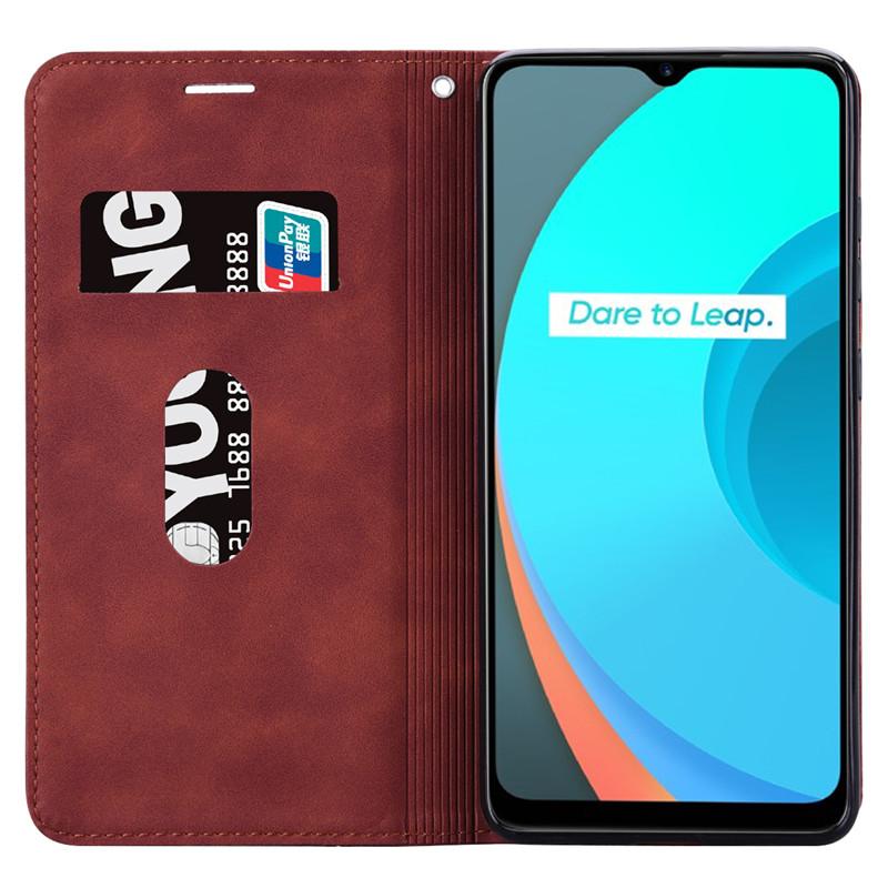 Роскошный магнитный флип-чехол-кошелек для Realme C21 C21Y C25S C3 C35 8i 9i 7 8 9 Pro OPPO A52 A54 Vivo Google Pixel Motorola Moto Oneplus Nord чехлы для телефонов