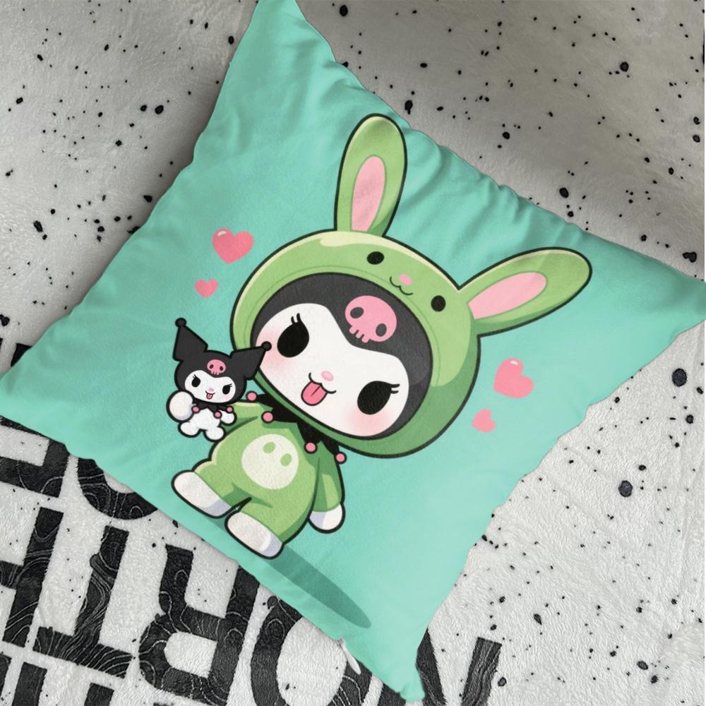 Кавайные Наволочки K-Kuromi 45X45 Наволочки для Подушек Pcute Рождественское Украшение Декоративная Подушка Декоративные Подушки Нордический
