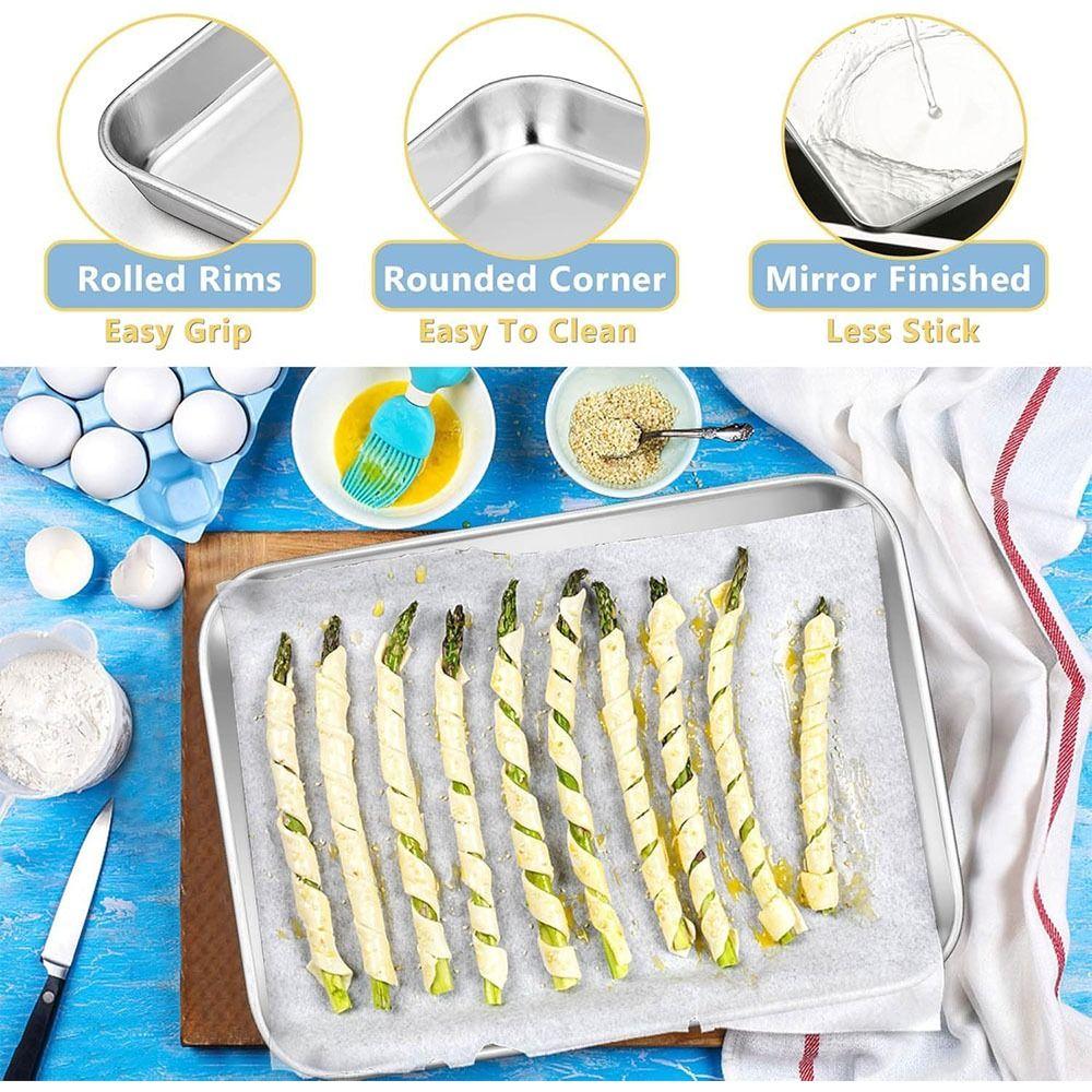 Противни для выпечки большой емкости Пароварка Нержавеющая сталь Духовые противни Кухня