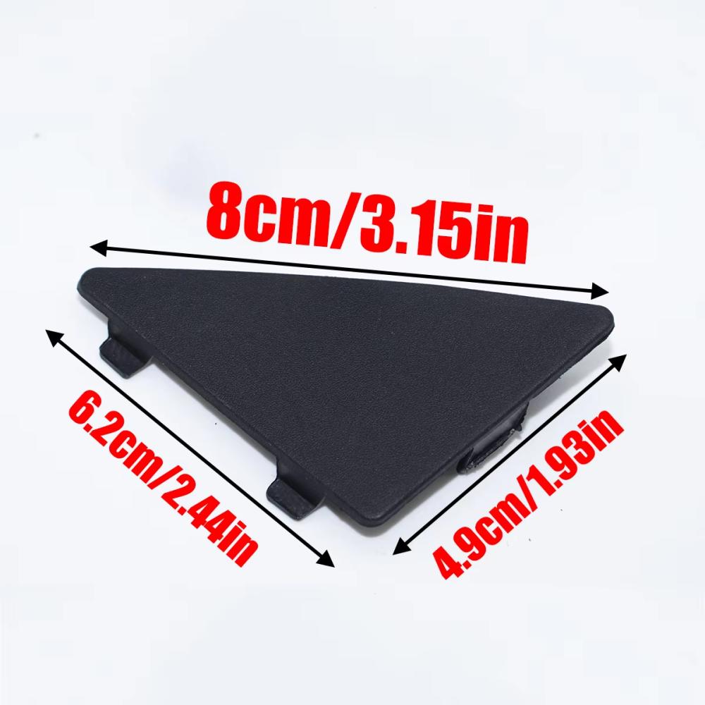 Car Styling Spare Parts For Mazda 3 Axela BM 2014 2015 2016 Black Front Bumper Triangle Cover Left Right Trim Cap Repair Kit