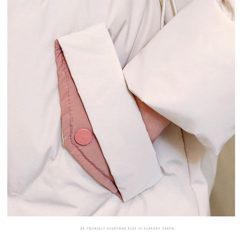 Женская длинная куртка из хлопка с подкладкой из хлопка длиной до колена, новая корейская версия, куртка с зауженной талией для похудения и утолщения, зимняя куртка из хлопка