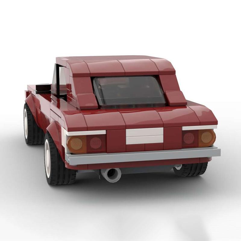 263 детали MOC Городские Чемпионы Суперкар Corolla TE27 Раллийная Модель Технология DIY Сборка Строительные Блоки Дисплей День Рождения Подарок Дом