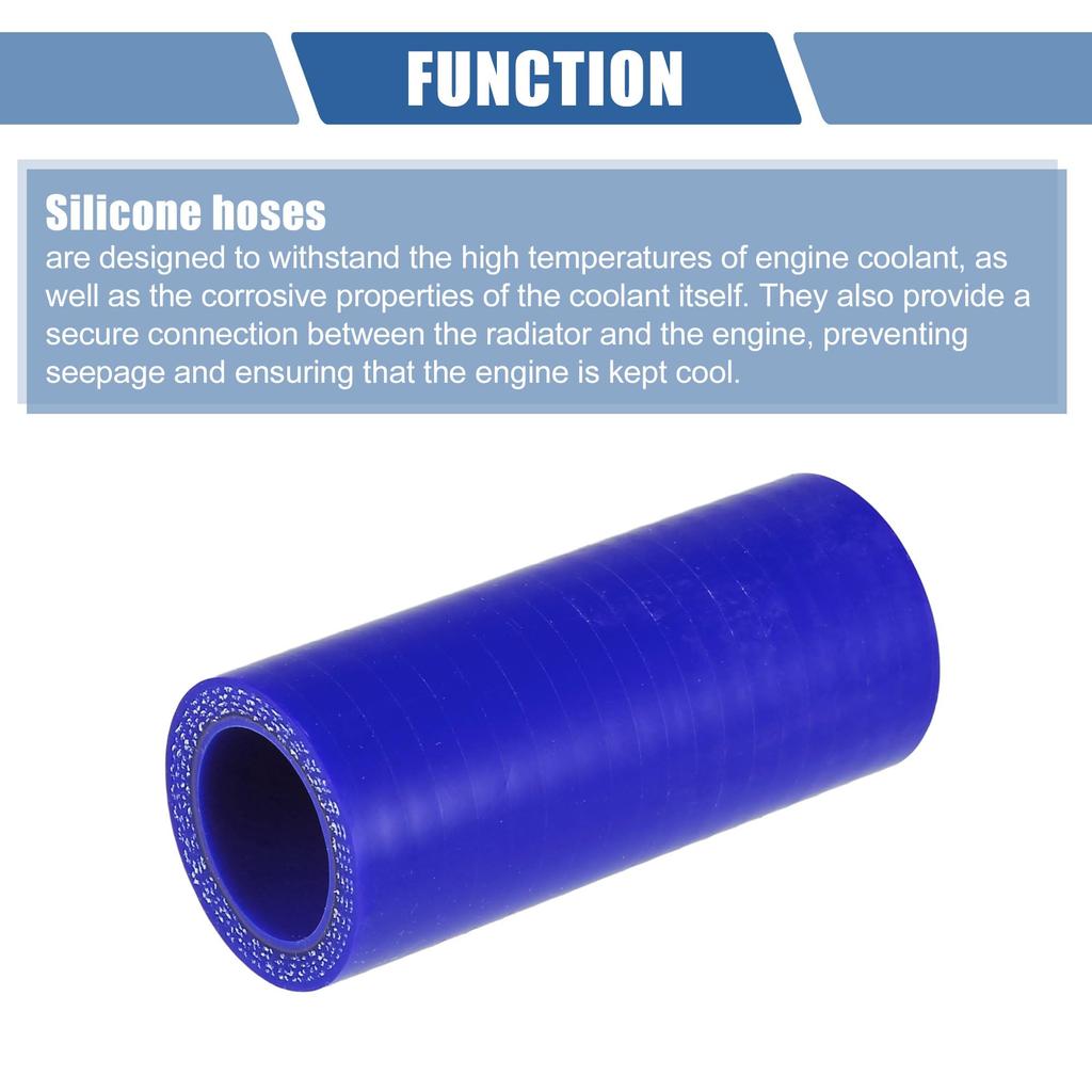 X AUTOHAUX 1 комплект Длина 76 мм Внутренний диаметр 22 мм Синий силиконовый шланг Силиконовая трубка Шланг интеркулера Турбо Впускной шланг Хомут в комплекте Шланг подогревателя впуска