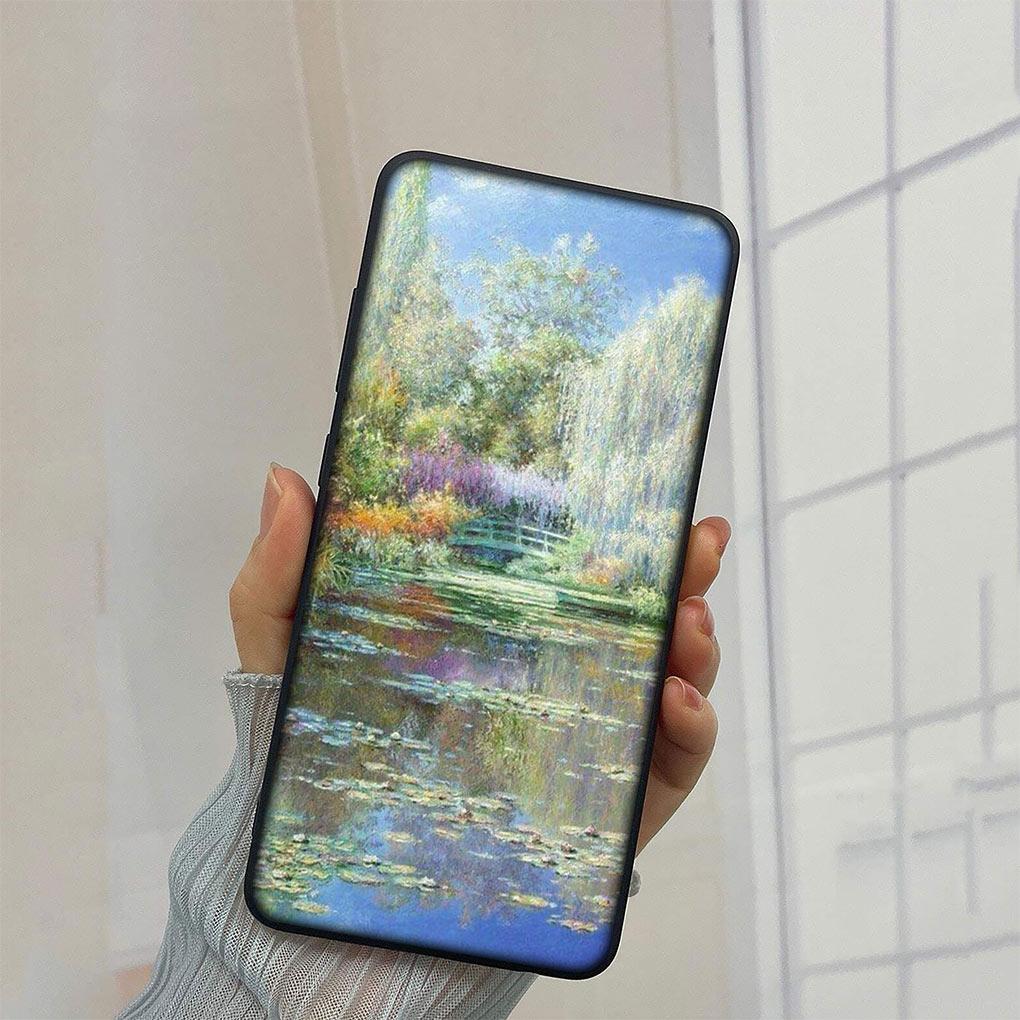 Claude Monet Impressionism Painter Art Cover for Motorola Moto E32 G30 G50 G60 G40 G51 G52 G41 G42 G22 G71 E7 G100 Soft Case