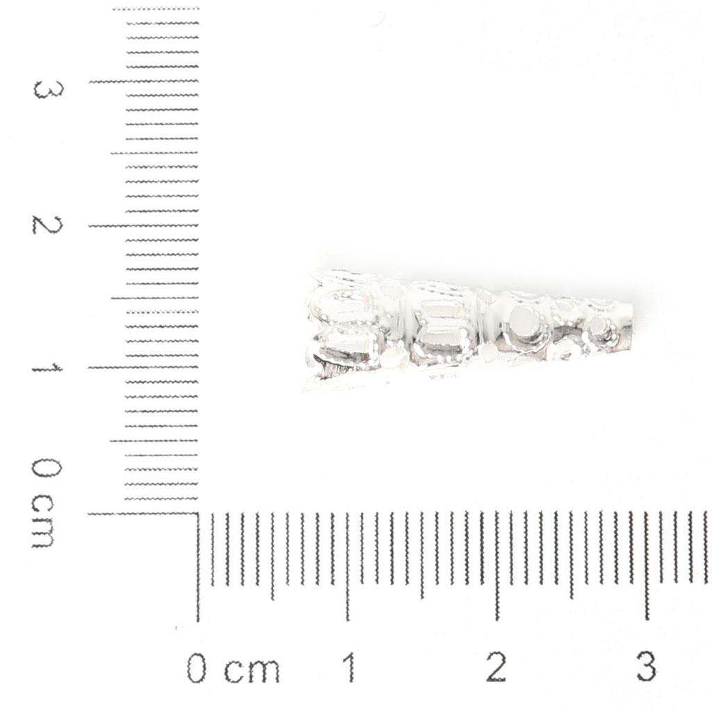 Mix Color Metal Flower Petal End Spacer Hallow Beads Caps Charms Bead Cups For Jewelry Necklace Making Supplie