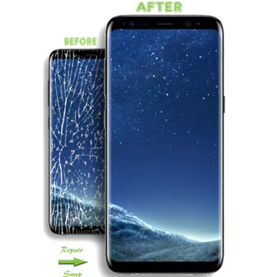 Замена комплекта переднего стекла с сенсорным экраном для Sam-sung Galaxy Note 8 N950/Note 9