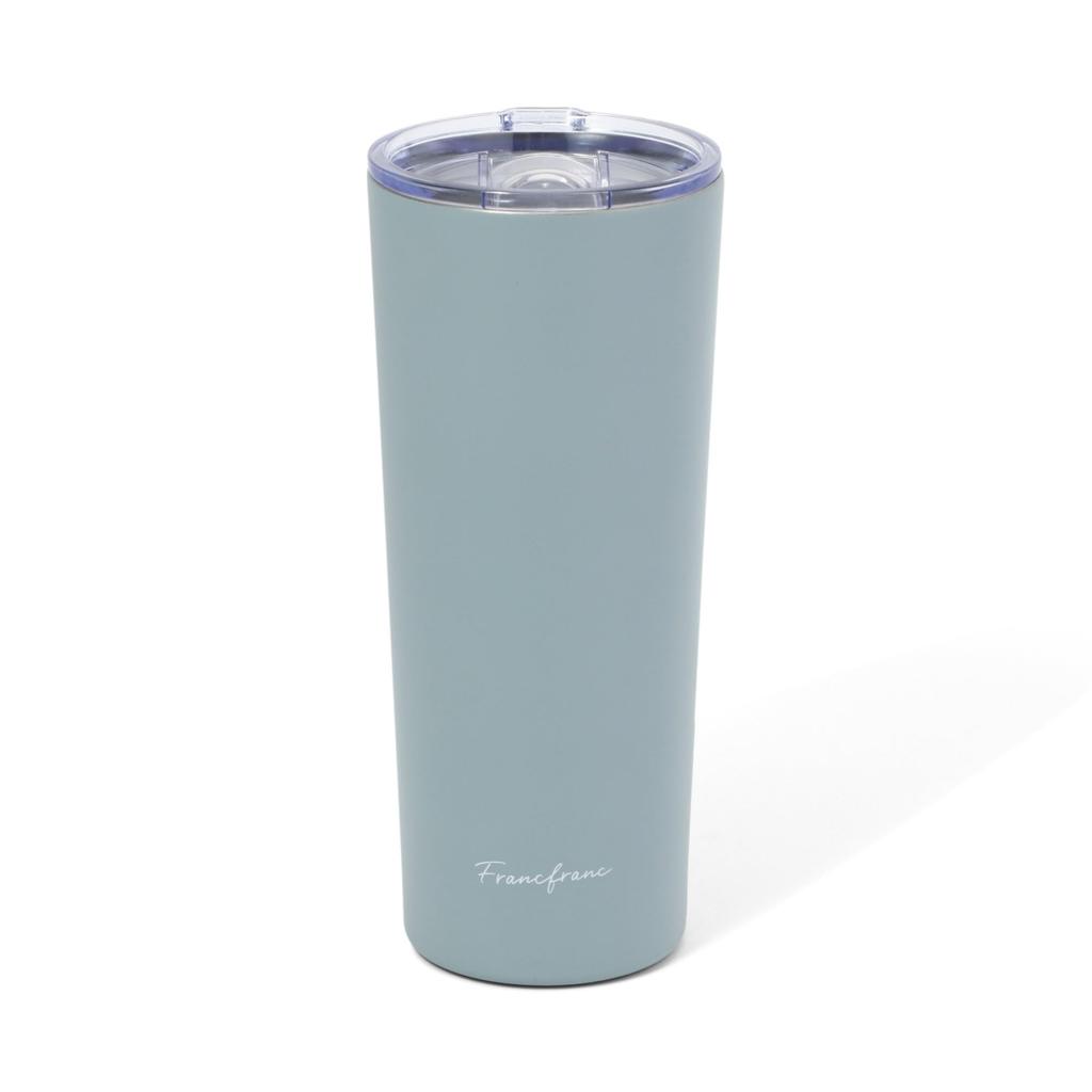 Стакан из нержавеющей стали Francfranc с крышкой 650 мл [Все 4 цвета]- Кружка с вакуумной изоляцией для горячих и холодных напитков, Офис, Идея для подарка