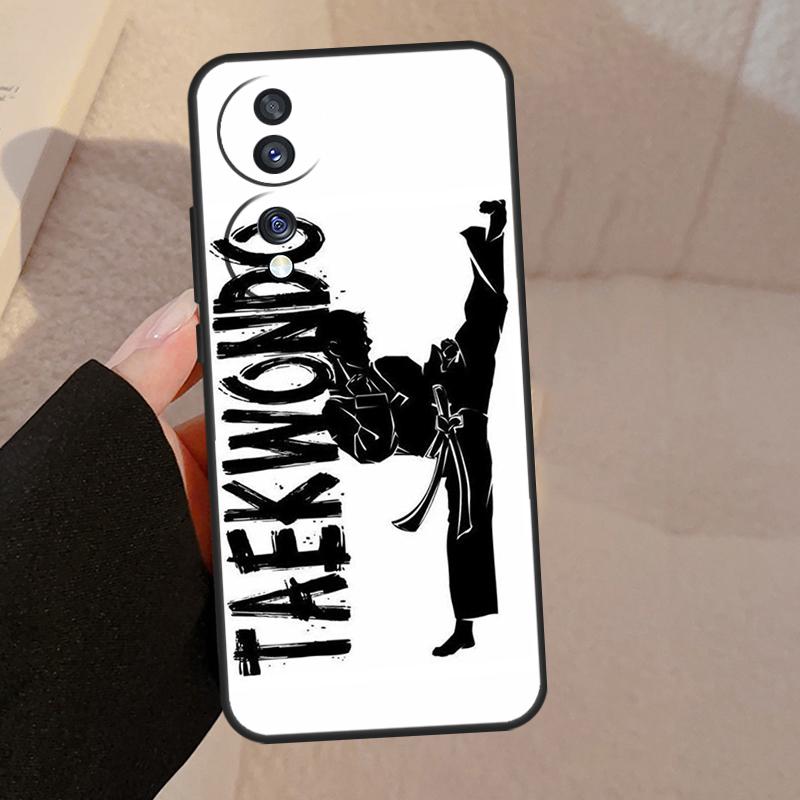 Чехол Kungfu Taekwondo For Honor Magic V5 5 6 7 Pro для Honor 200 400 Lite 50 70 90 X8a X8b X9a X9b X9c