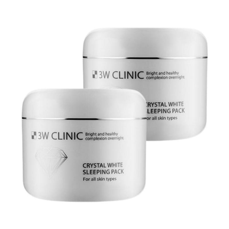 3w Clinic Crystal White Sleeping Pack 100ml/200ml