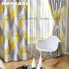 1 шт. NAPEARL 70-80% Светонепроницаемые шторы Шторы с ромбовидным узором в скандинавском стиле для спальни, гостиной, балкона, окна для домашнего декора