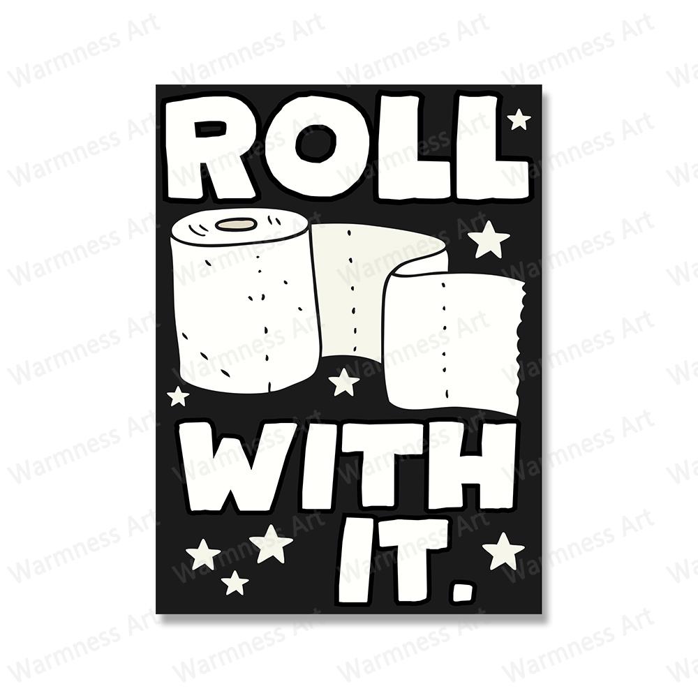 Wash Your Hands You Filthy Animal Quotes Canvas Painting Nice Butt Print Funny Toilet Wall Art Poster Picture For Bathroom Decor