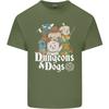 Dungeons Dogs Role Playing Games RPG Unisexs Light Cotton TShirt