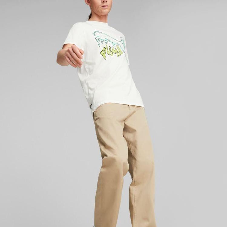 Новые мужские футболки PUMA Белые 622554-02