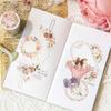 30mm/50mm*2m PET Tapes Flowers Stickers 35cm Cycle Collage Photo Album Decor Junk Journal DIY Scrapbooking Supplies
