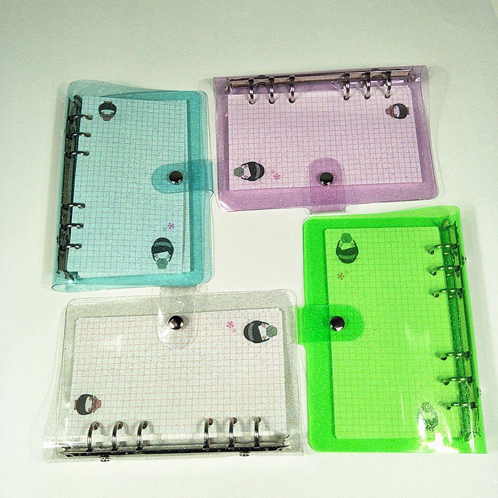 Папка-биндер A6 A7 с 6 кольцами, обложка для листов на кольцах, обложка для блокнота, протектор для блокнота, обложка для блокнота